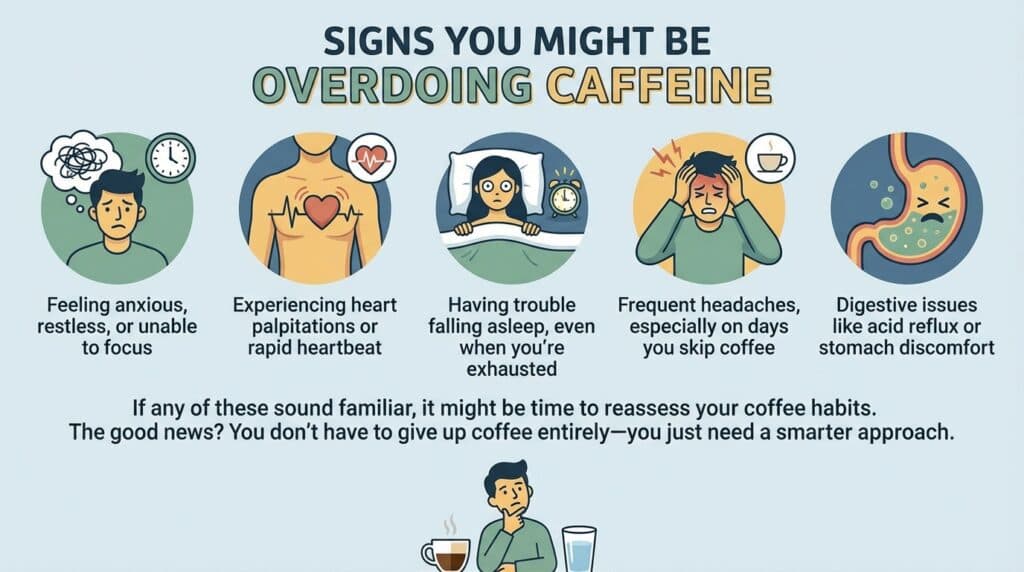 Signs You Might Be Overdoing Caffeine