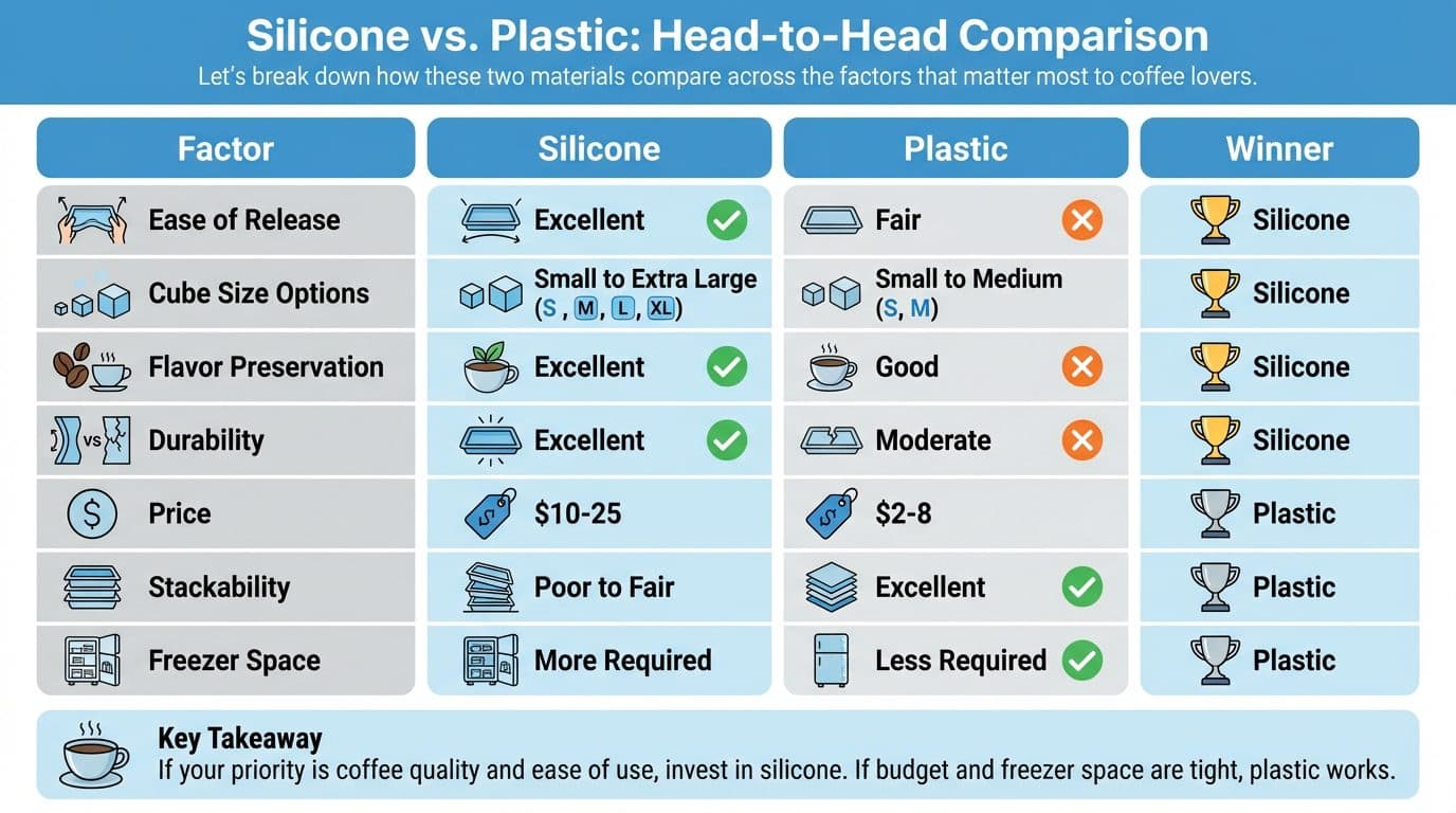 Silicone vs. Plastic: Head-to-Head Comparison
