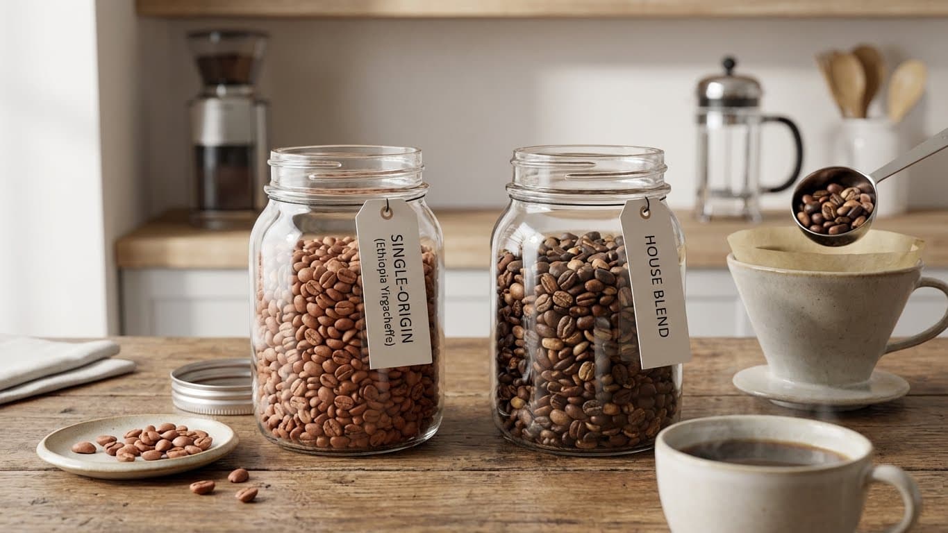 Single-Origin vs Blend Coffee Beans: Which Should You Brew at Home?