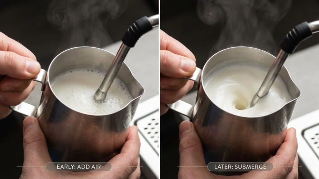 Step 4: Add Air Early, Then Submerge