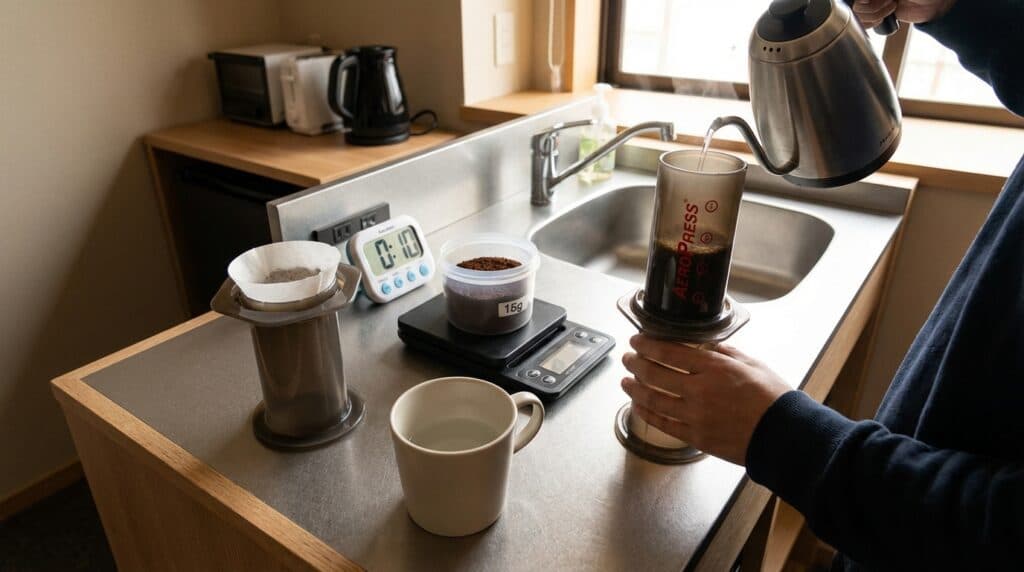 Step-by-Step: Your First AeroPress Brew