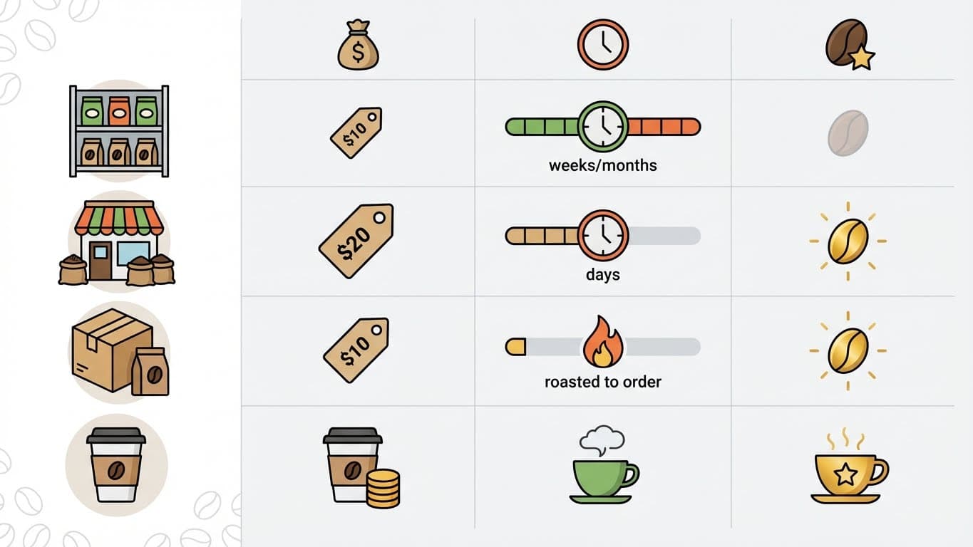 Subscription Pricing vs. Grocery Store Coffee