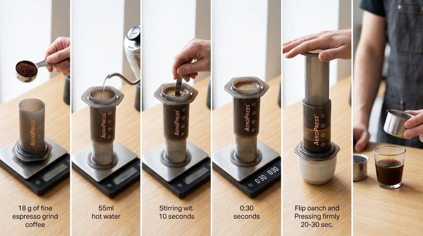 The Espresso-Style AeroPress Recipe