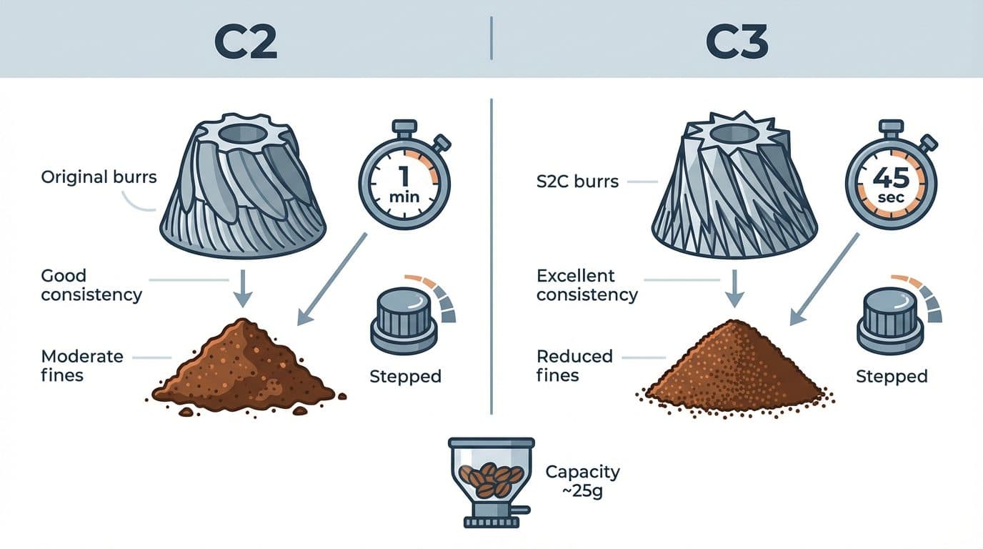 Timemore C2 vs. C3: Key Differences at a Glance