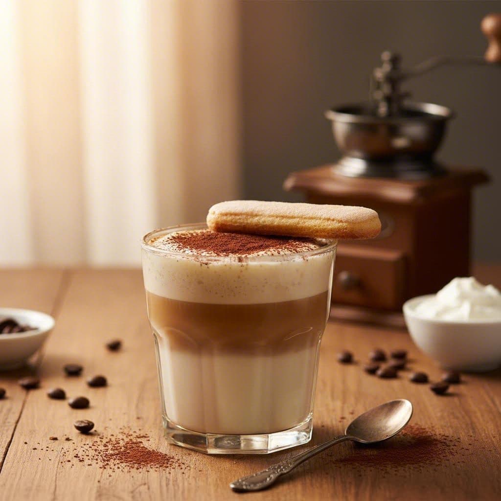 Tiramisu Latte Recipe: Dessert for Breakfast
