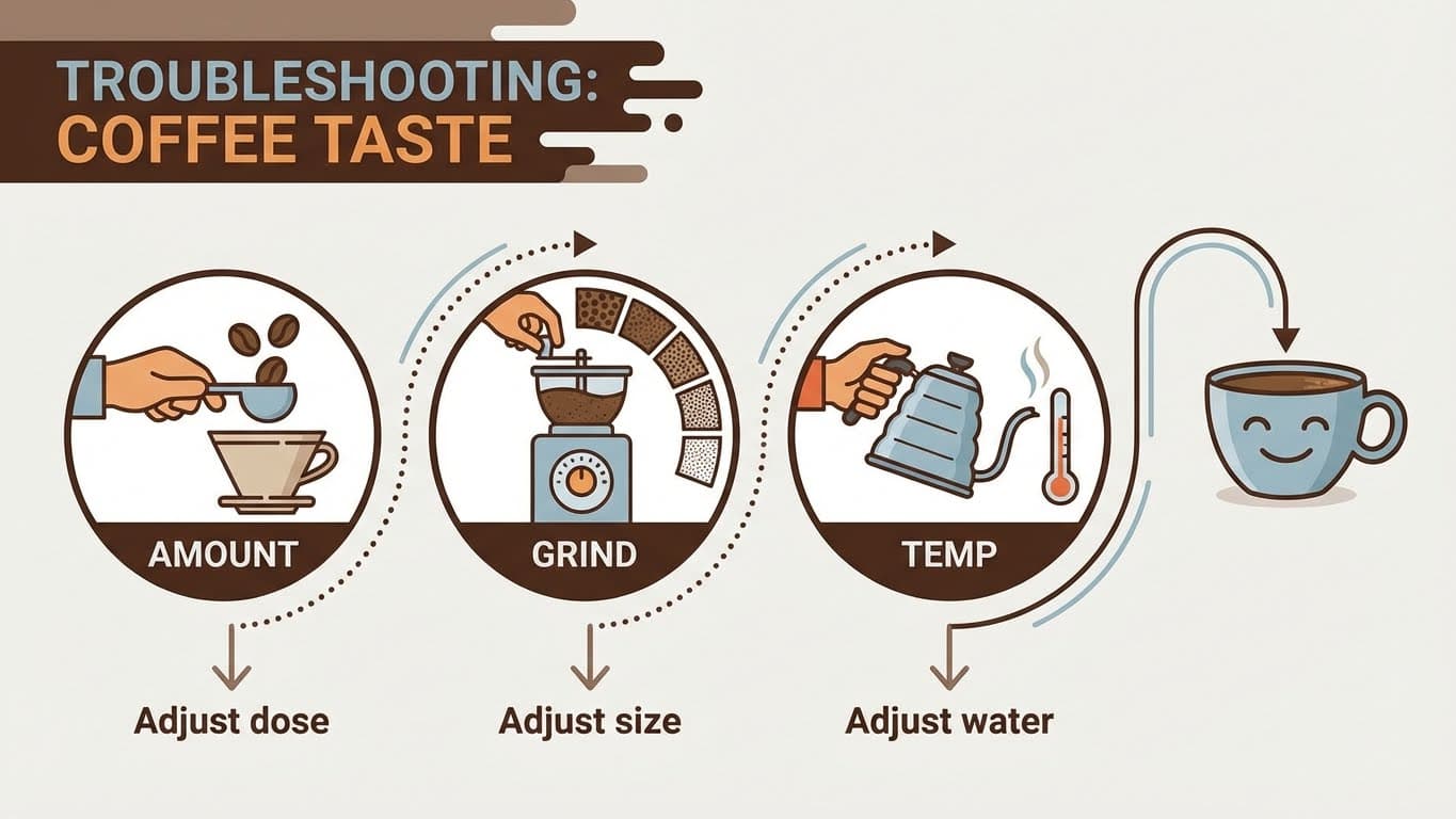 Troubleshooting: When Your Coffee Doesn't Taste Right