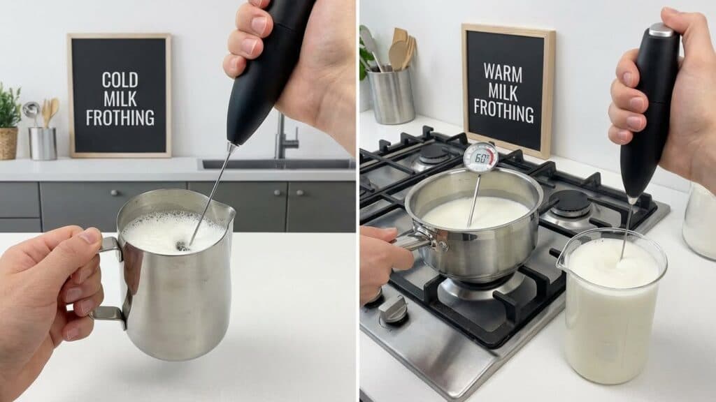 Using a Handheld Frother and Foam Won't Last