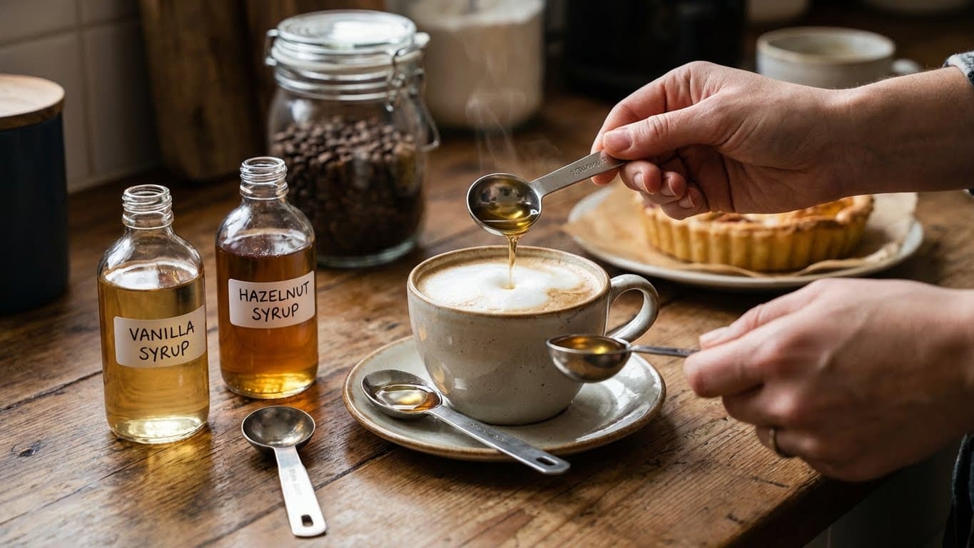 Vanilla Hazelnut Latte