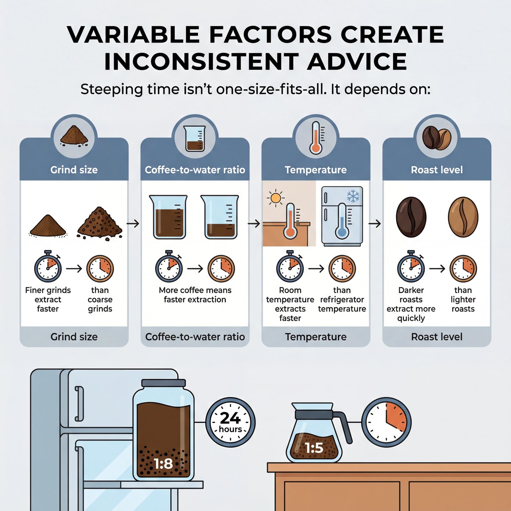 Variable Factors Create Inconsistent Advice