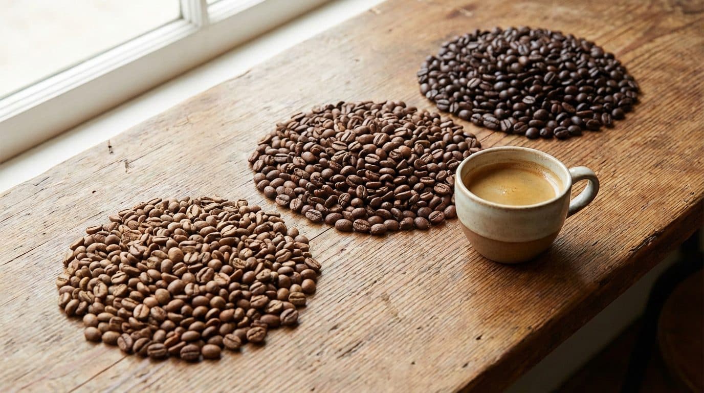 What Is the Difference Between Light, Medium and Dark Roast Coffee?
