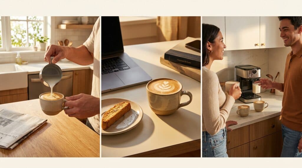 When to Make a Latte at Home