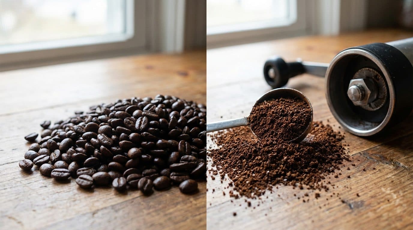 Whole Bean vs Pre-Ground Coffee: Is Grinding at Home Really Worth It?