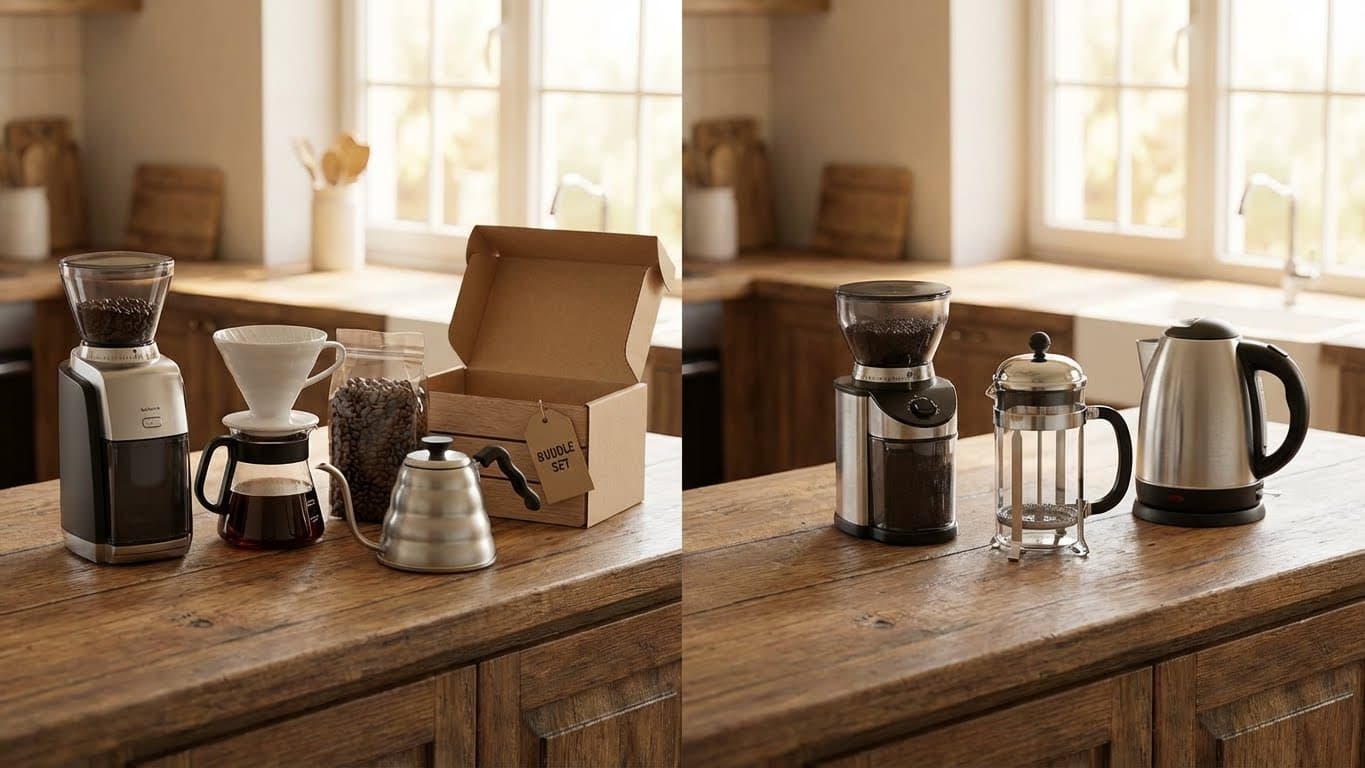 Why Coffee Gear Bundles Make Sense for Beginners