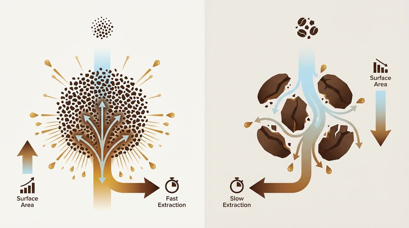 Why Coffee Grind Size Matters for Extraction