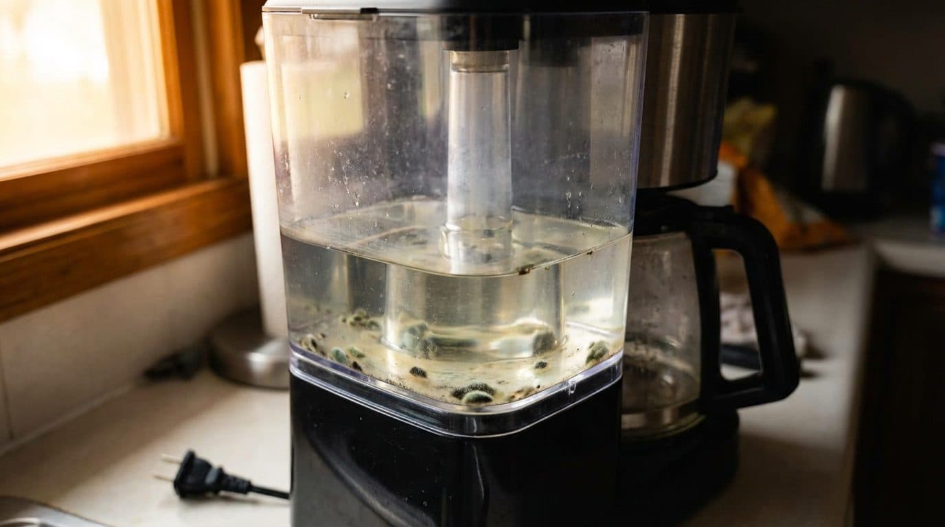 Why Mold Grows in Your Coffee Maker Water Reservoir