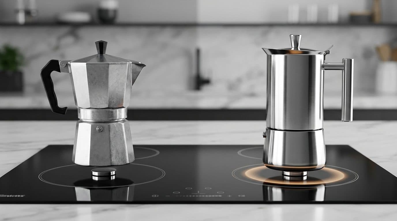 Why Stainless Steel Moka Pots Are Essential for Induction