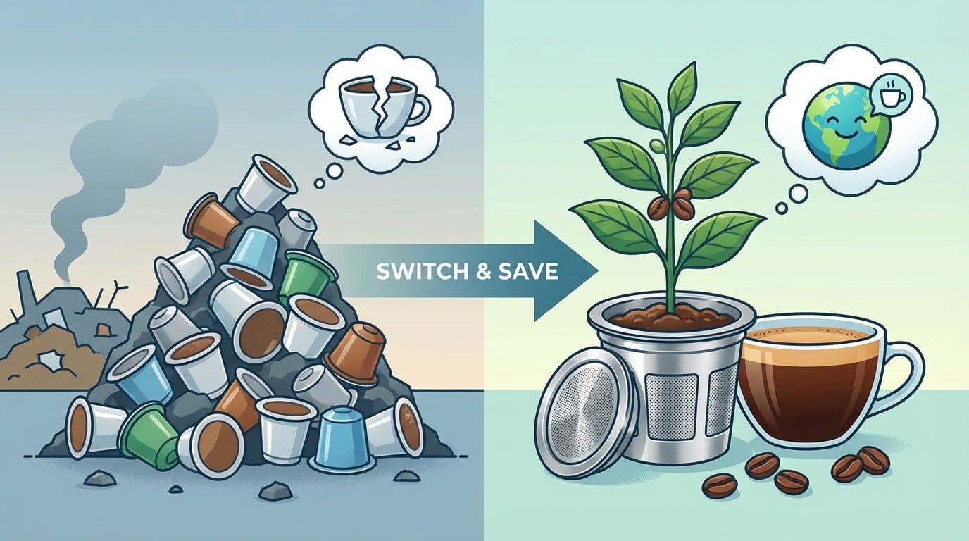 Why Switch to Reusable Nespresso Pods?