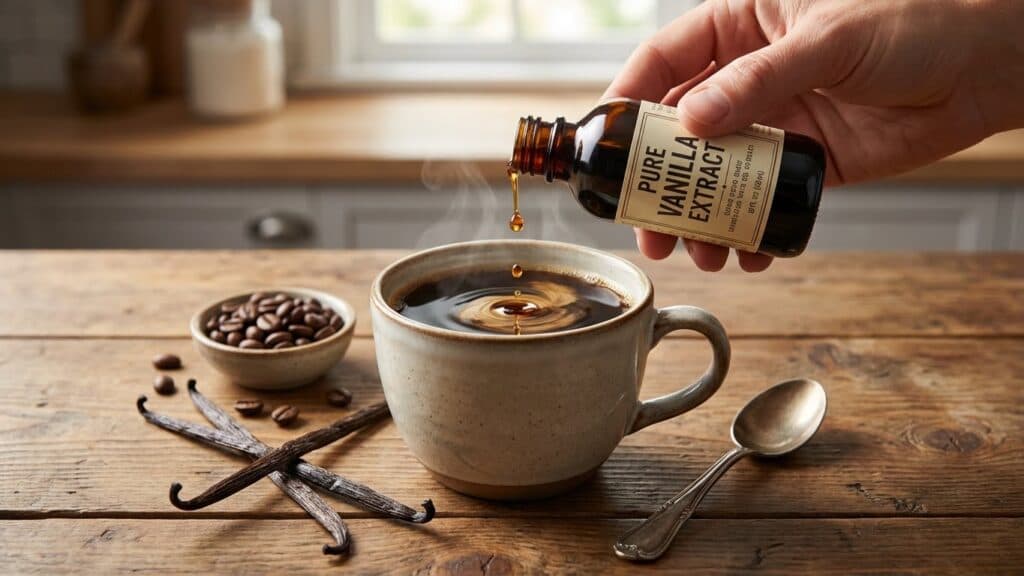 Why Vanilla Extract Works So Well in Coffee