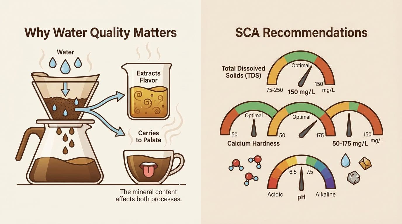 Why Water Quality Matters for Coffee Brewing