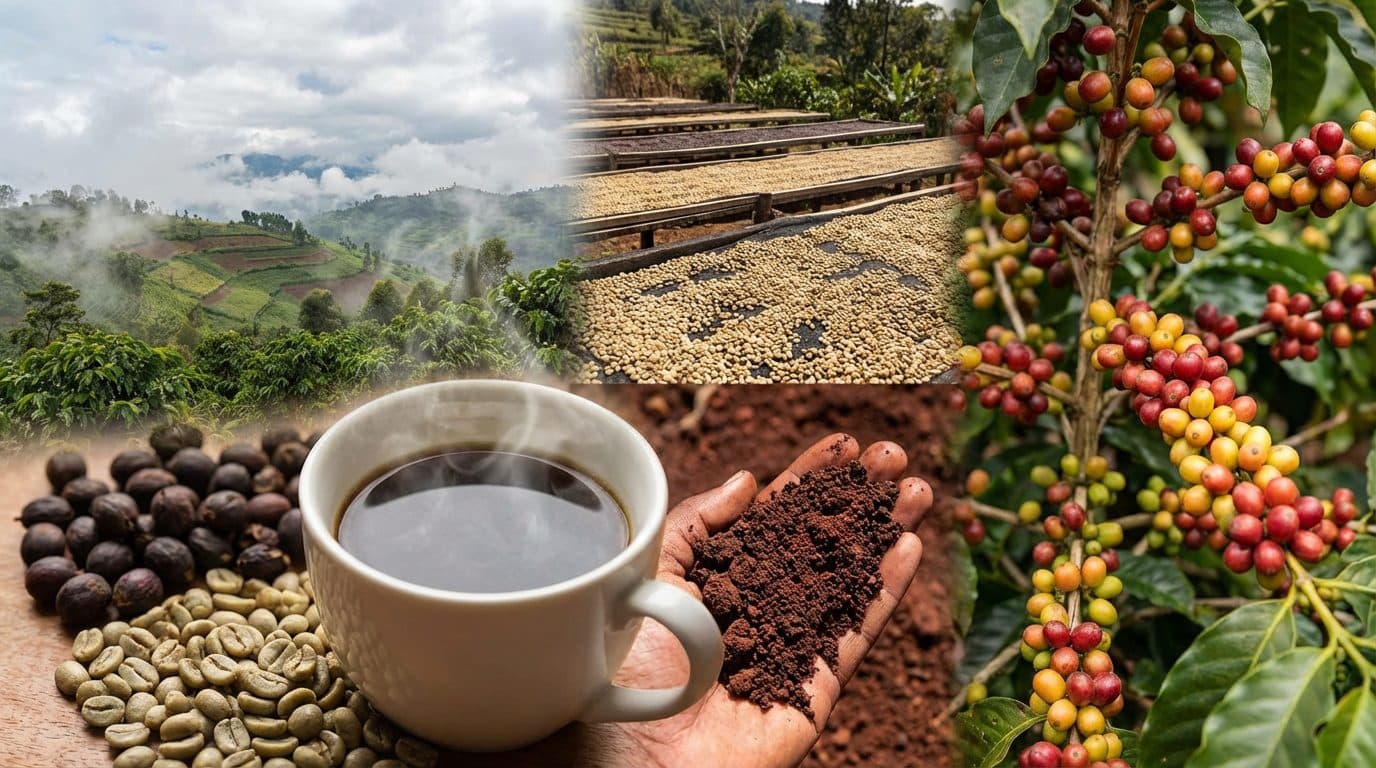 Why does Ethiopian Yirgacheffe taste so different from other coffees?