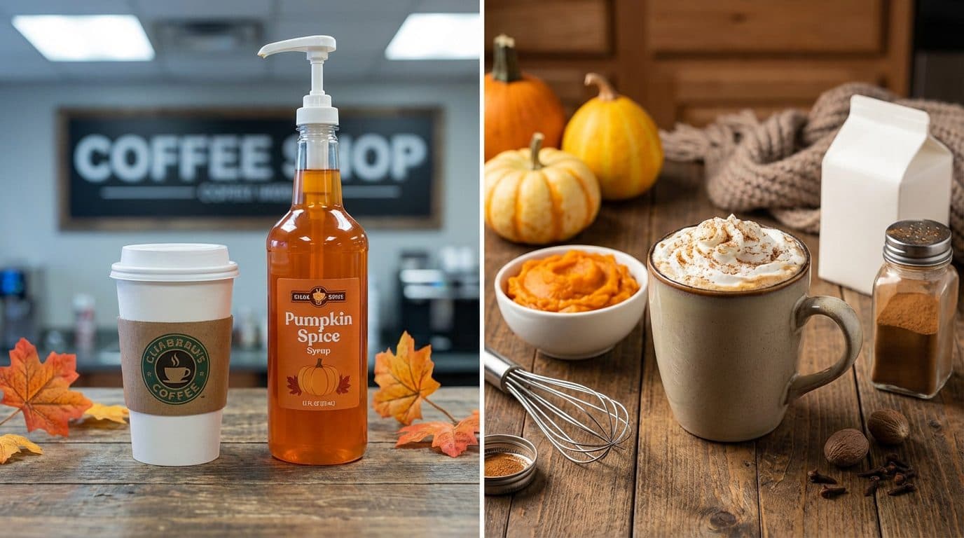 Why doesn't my latte taste like the coffee shop version?